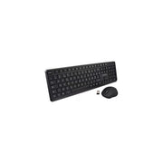 V7, Combo Tastiera e Mouse Wireless, Layout Francese AZERTY, Nero