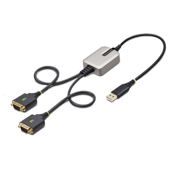StarTech.com, Adattatore USB Seriale RS-232, 2 Porte DB-9, USB-A
