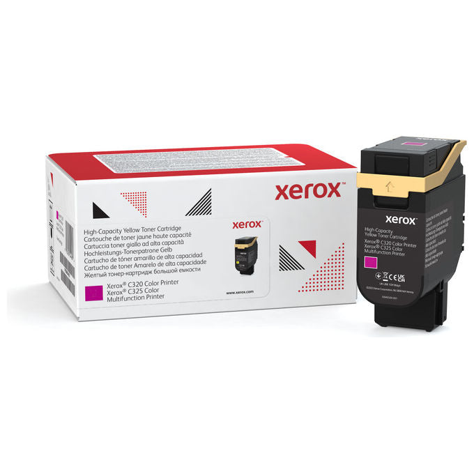 Xerox, Cartuccia Toner Giallo, Alta Capacita', 5500 Pagine, C320 C325