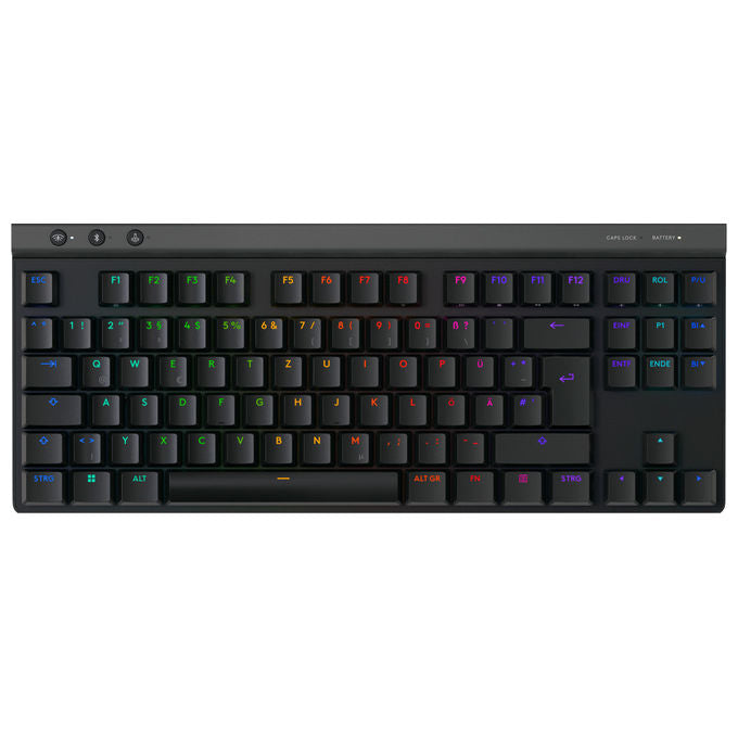 Logitech G G515 Lightspeed TKL Tastiera Gaming Wireless QWERTZ Tedesco Nera