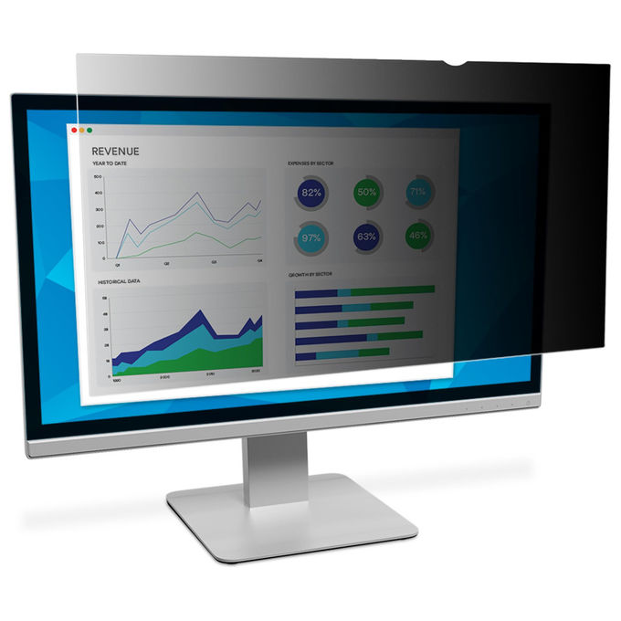 V7 ScreenSentry Filtro Privacy per Monitor 34 Pollici Wide Antiriflesso