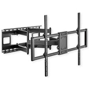 Value Supporto TV Parete 3.05 m (120 '') Nero Acciaio Inclinabile