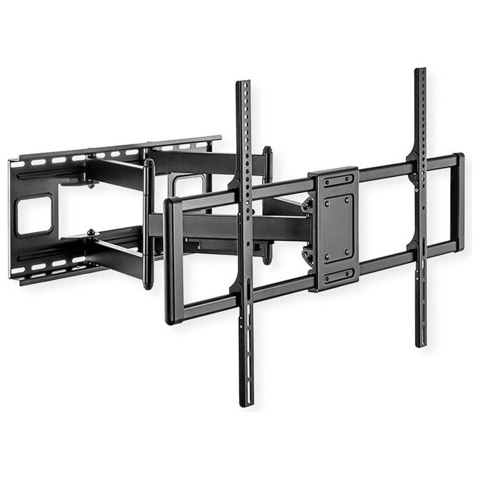 Value Supporto TV Parete 3.05 m (120 '') Nero Acciaio Inclinabile