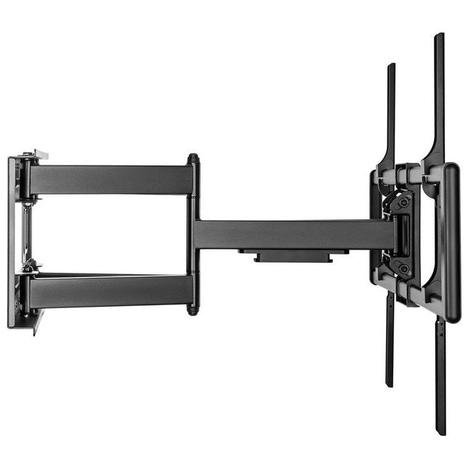 Value Supporto TV Parete 3.05 m (120 '') Nero Acciaio Inclinabile