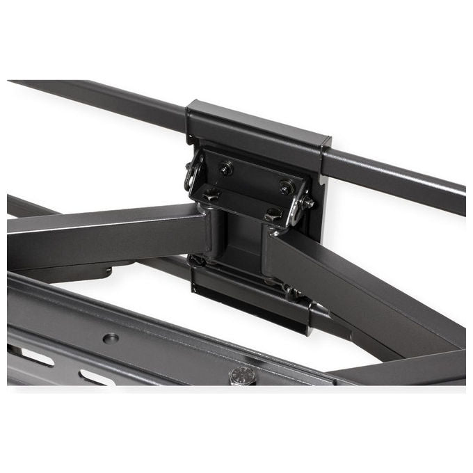 Value Supporto TV Parete 3.05 m (120 '') Nero Acciaio Inclinabile