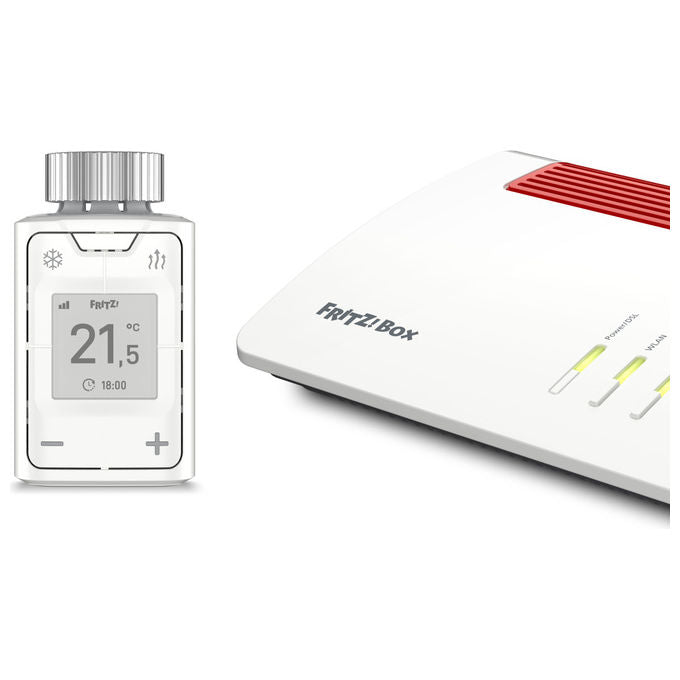 Fritz! DECT 302 International, Termostato Intelligente, Wireless, Bianco