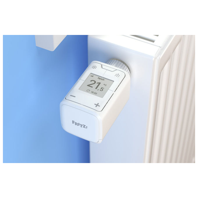 Fritz! DECT 302 International, Termostato Intelligente, Wireless, Bianco