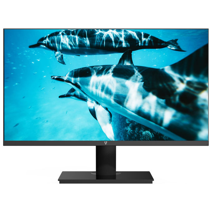 V7, Monitor LED IPS, 27 Pollici, Full HD 1920x1080, Nero