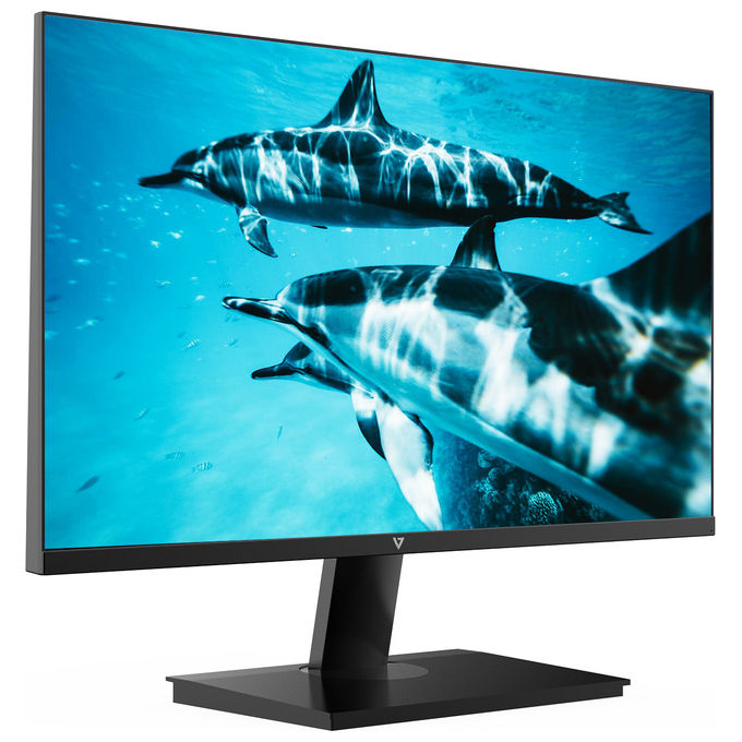 V7, Monitor LED IPS, 27 Pollici, Full HD 1920x1080, Nero