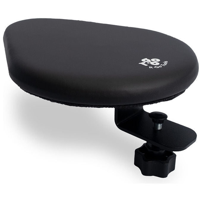 R-Go Tools Poggiapolso in Ecopelle Nero Ergonomico RGOARMSP