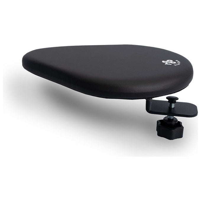 R-Go Tools Poggiapolso in Ecopelle Nero Ergonomico RGOARMSP
