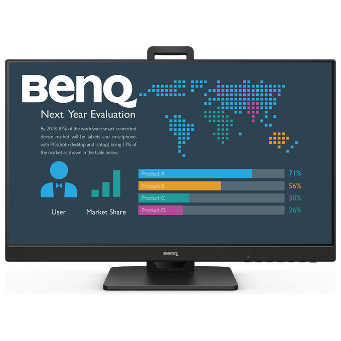 BenQ, Monitor PC, 23.8'' Full HD, Nero, BL2486TC