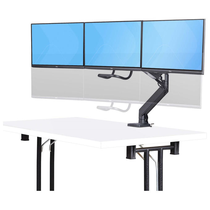 StarTech.com Supporto Monitor Triplo 27 Pollici Barra Trasversale VESA 75x75-100x100