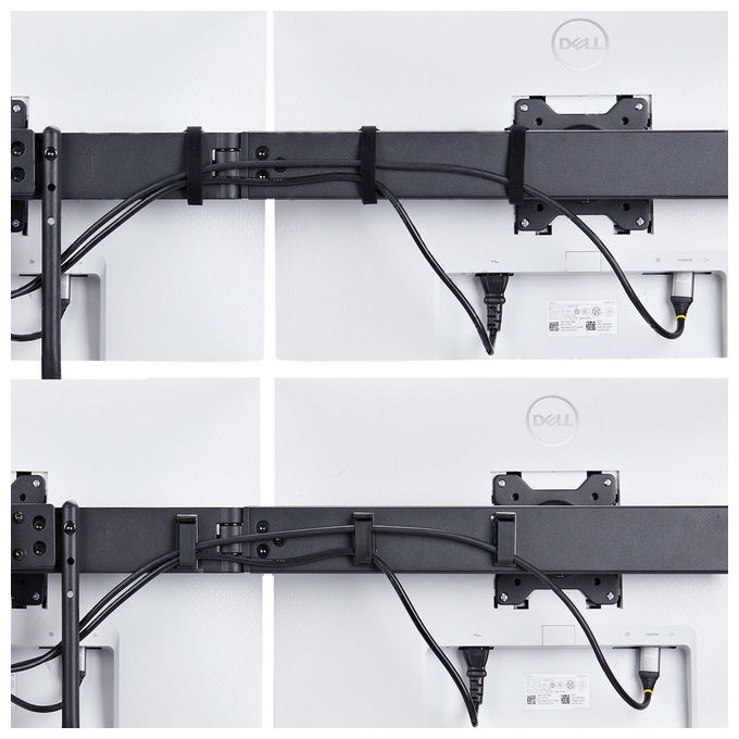 StarTech.com Supporto Monitor Triplo 27 Pollici Barra Trasversale VESA 75x75-100x100