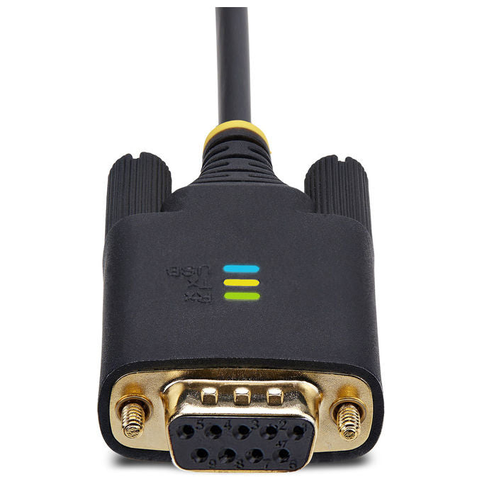 StarTech.com, Adattatore Seriale USB a Null Modem, FTDI RS232, 2m, Nero