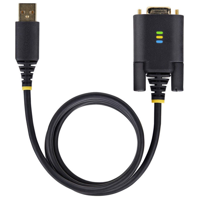 StarTech.com, Adattatore Seriale USB a Null Modem, FTDI RS232, 2m, Nero