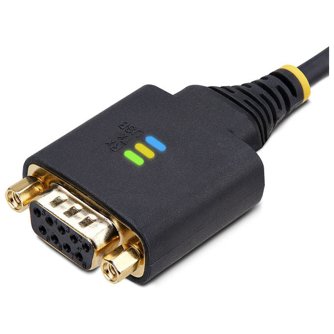 StarTech.com, Adattatore Seriale USB a Null Modem, FTDI RS232, 2m, Nero