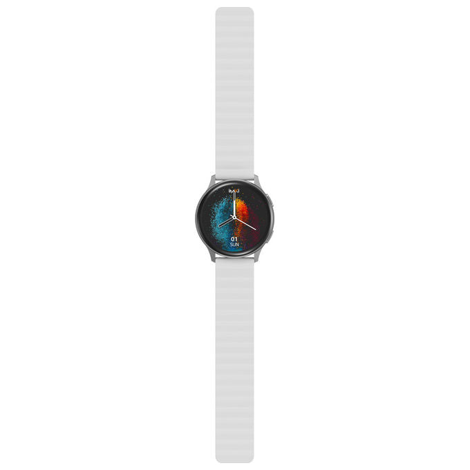 Imiki Smartwatch Holo Pro Argento Display AMOLED Cardiofrequenzimetro Bluetooth