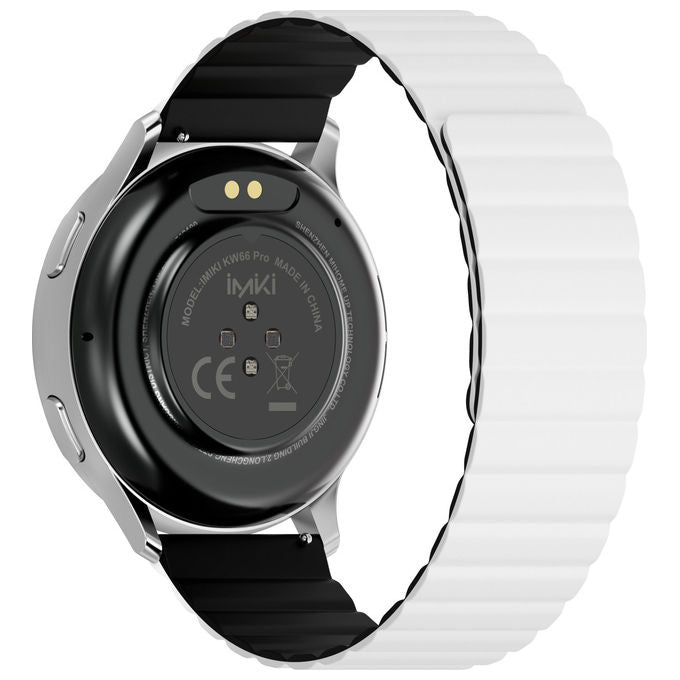 Imiki Smartwatch Holo Pro Argento Display AMOLED Cardiofrequenzimetro Bluetooth