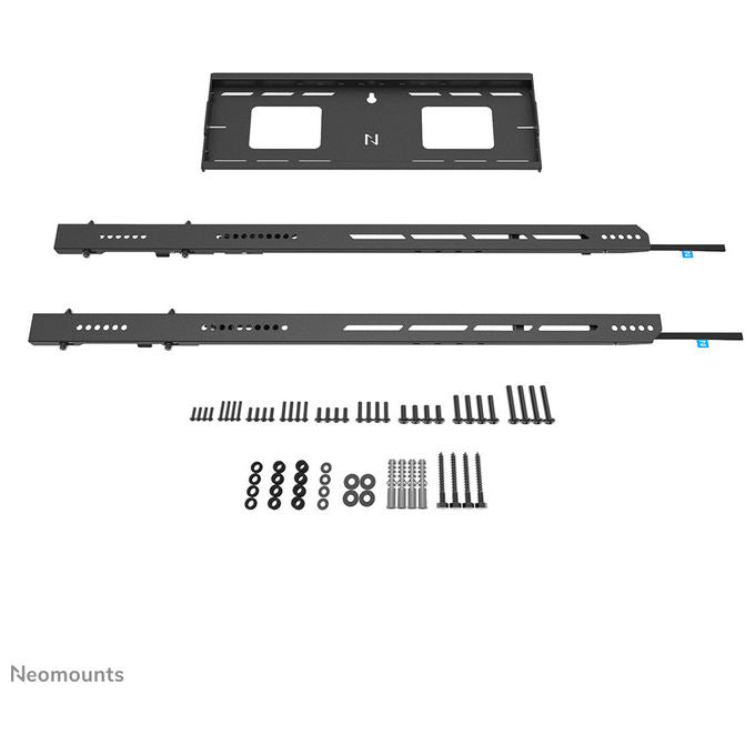 Neomounts Supporto a Parete Tv 50-98 Pollici Fissa Bloccabile Acciaio Nero