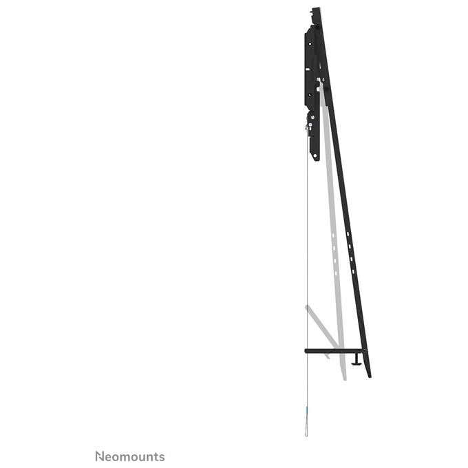 Neomounts Supporto a Parete Tv 50-98 Pollici Fissa Bloccabile Acciaio Nero