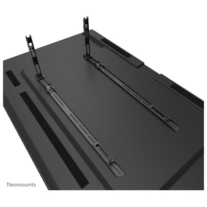 Neomounts Supporto a Parete Tv 50-98 Pollici Fissa Bloccabile Acciaio Nero