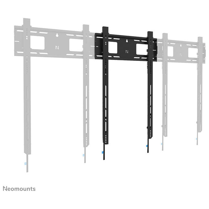 Neomounts Supporto a Parete Tv 50-98 Pollici Fissa Bloccabile Acciaio Nero