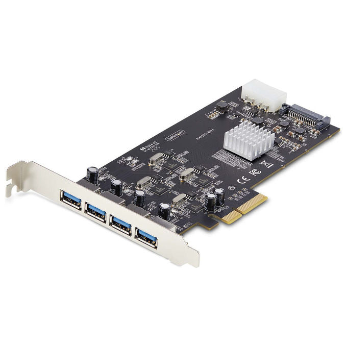 StarTech.com Scheda PCIe USB 4 Porte USB-A USB 3.2 5Gbps Scheda di Espansione
