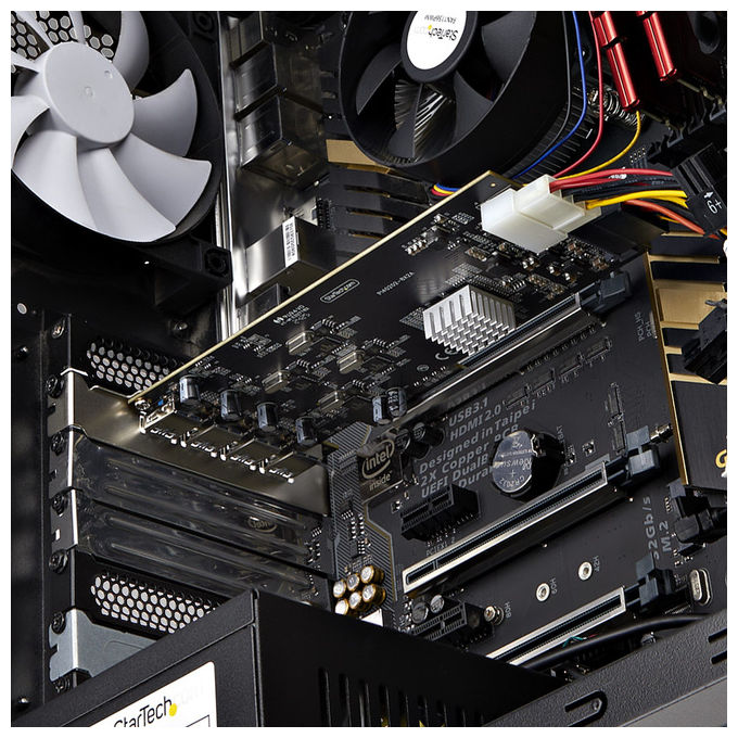 StarTech.com Scheda PCIe USB 4 Porte USB-A USB 3.2 5Gbps Scheda di Espansione