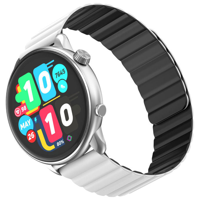 IMIKI, Smartwatch TG2, 46mm, Display AMOLED 1.43'', Touchscreen, Argento