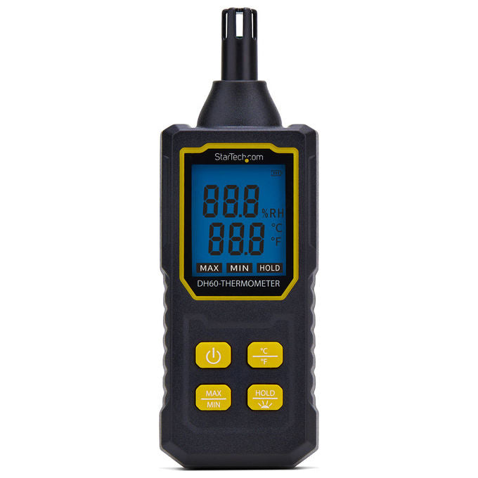 StarTech.com, Termoigrometro Digitale, Misuratore Portatile Umidita' e Temperatura, Display LCD, Sala Server Ufficio