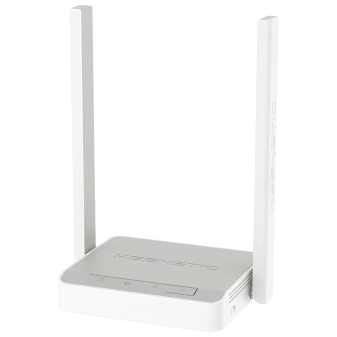 Keenetic Starter, Router Wireless, Fast Ethernet, Banda Singola 2.4 GHz, Bianco