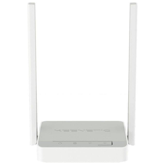 Keenetic Starter, Router Wireless, Fast Ethernet, Banda Singola 2.4 GHz, Bianco