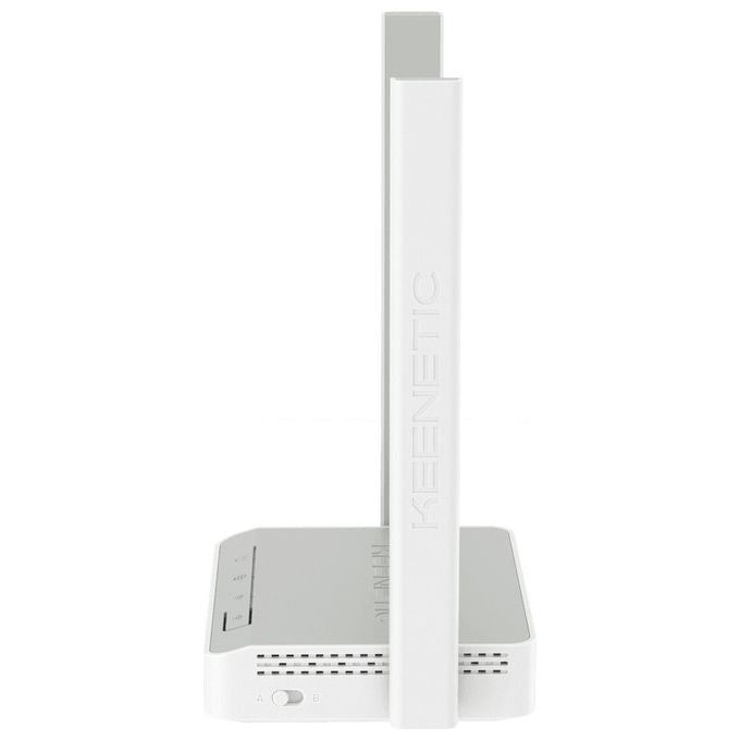 Keenetic Starter, Router Wireless, Fast Ethernet, Banda Singola 2.4 GHz, Bianco