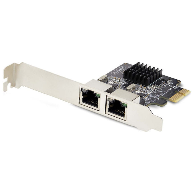 StarTech.com, Scheda di Rete Gigabit PCIe, 2 Porte, Adattatore LAN PCI Express
