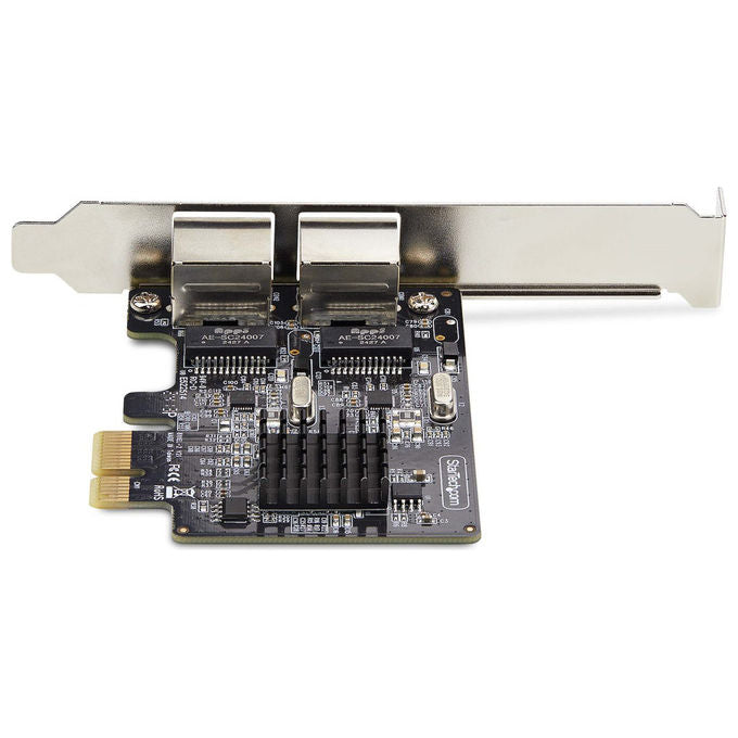 StarTech.com, Scheda di Rete Gigabit PCIe, 2 Porte, Adattatore LAN PCI Express