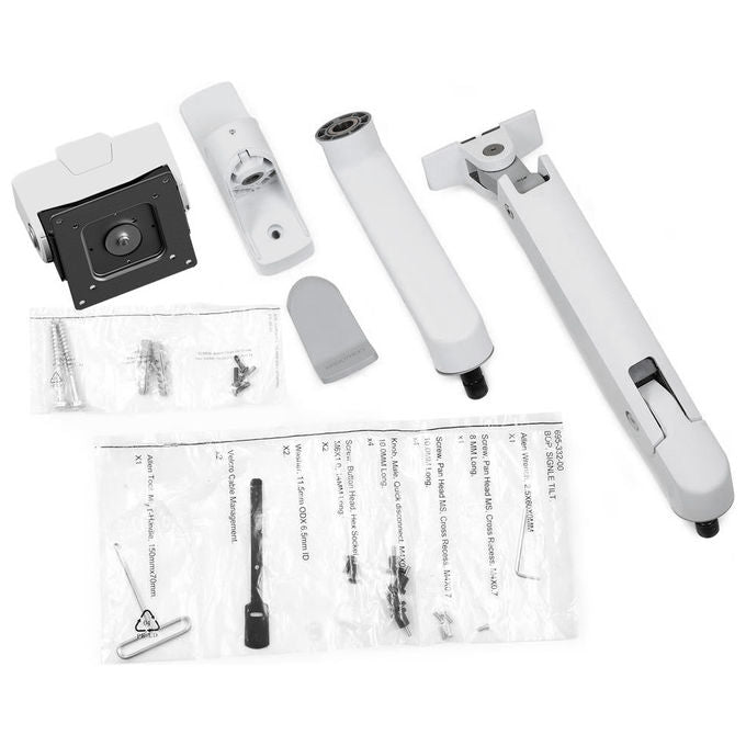 Ergotron Braccio Serie HX con Perno a Parete Fino a 57 Pollici e 17 kg