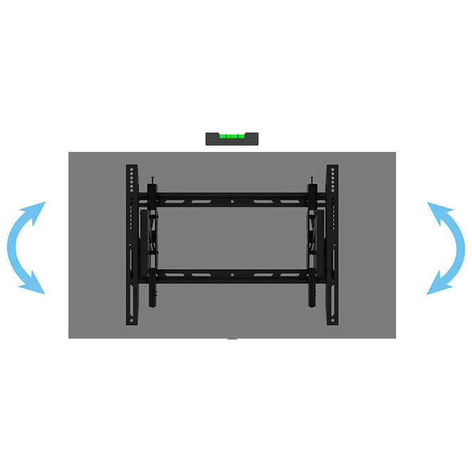 Multibrackets Supporto TV a Parete Nero, 2,18 m (86''), 43''-86''