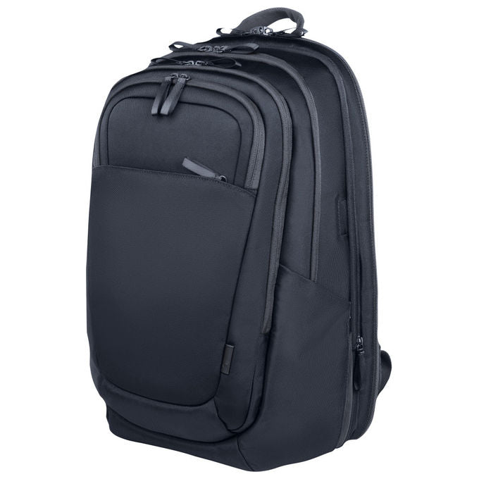 HP A2CE0AA Travel Plus Zaino per Notebook 17.3'' 30L Poliestere Riciclato Trolley Integrato Impermeabile colore Blu Grafite
