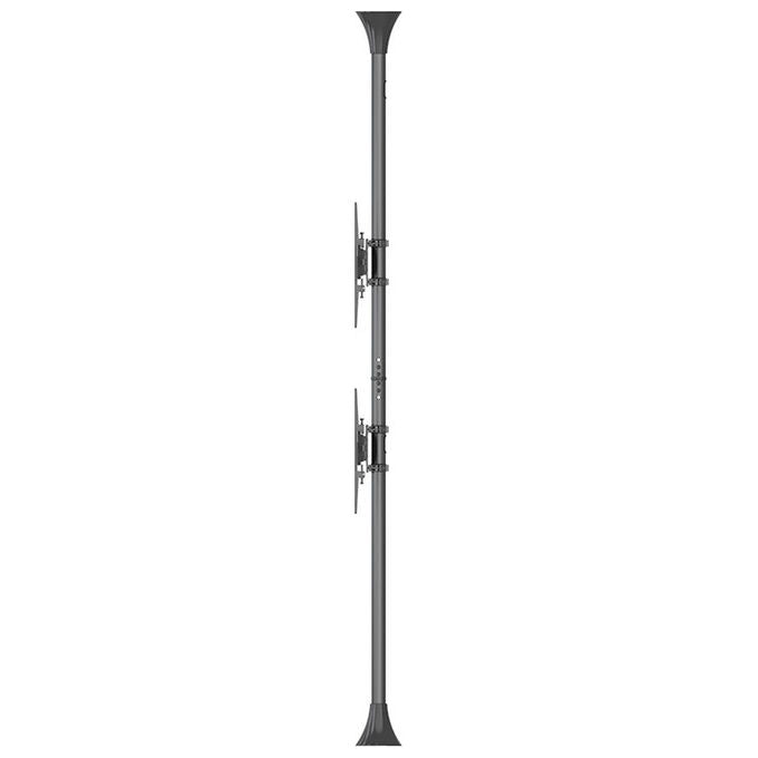 Multibrackets Supporto Display 65 Pollici Nero Acciaio e Alluminio 6084