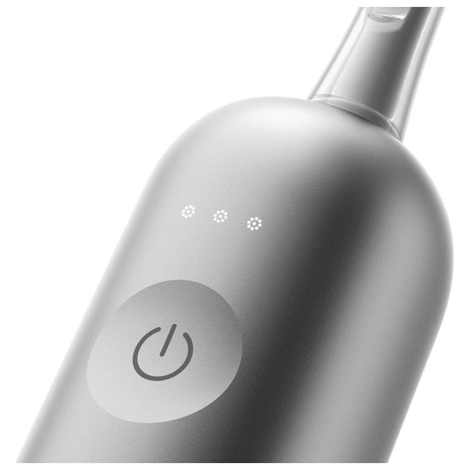Laifen 1TB91-A-EU-SI-002 Wave Spazzolino elettrico rotante oscillante 3 modalita' Timer 90 giorni autonomia colore Alluminio