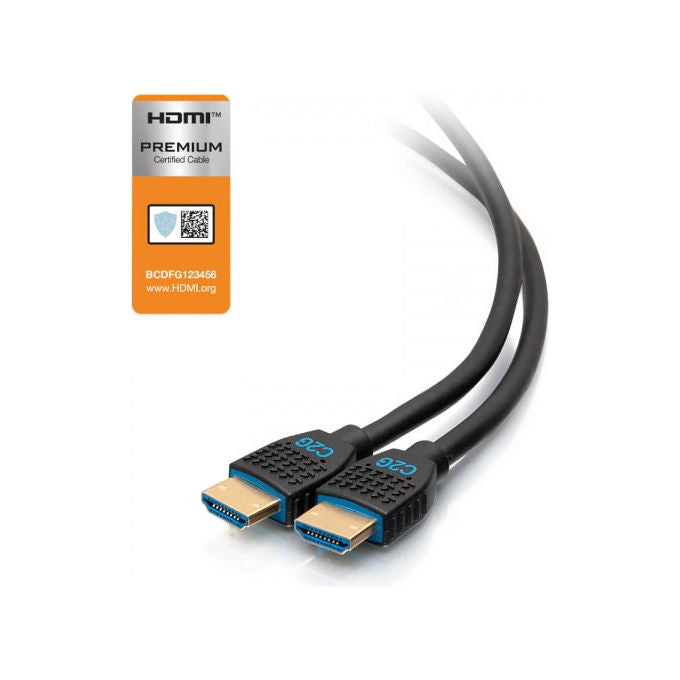 C2G Cavo HDMI Performance Premium 4K 60Hz 1.8m