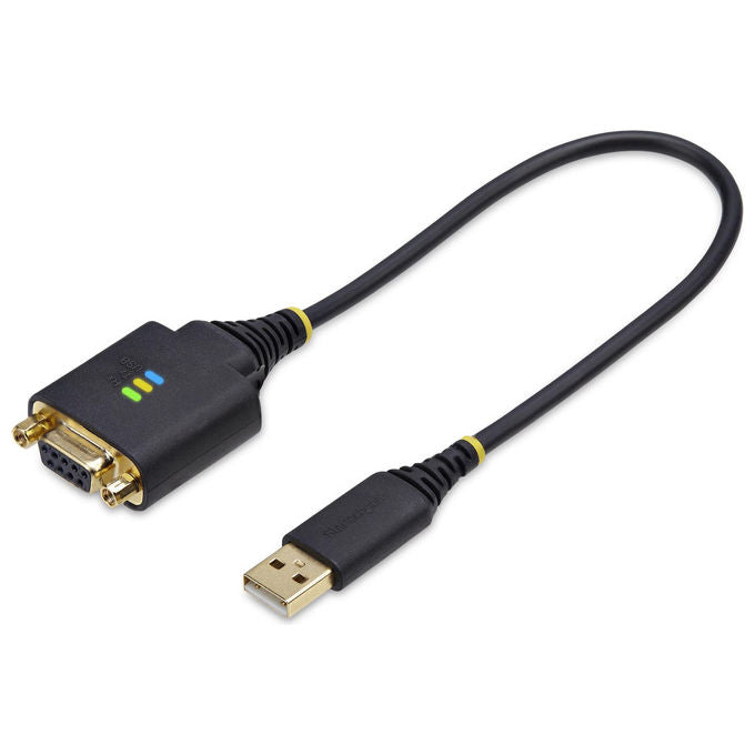 StarTech.com, Cavo Adattatore Usb Seriale Null Modem, 30cm, Usb-A a Db9 Rs232 Com
