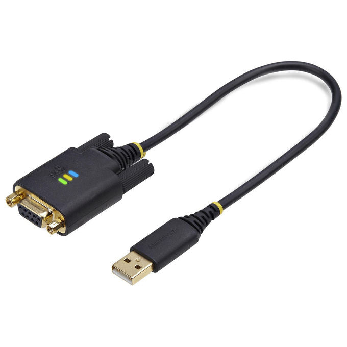 StarTech.com, Cavo Adattatore Usb Seriale Null Modem, 30cm, Usb-A a Db9 Rs232 Com