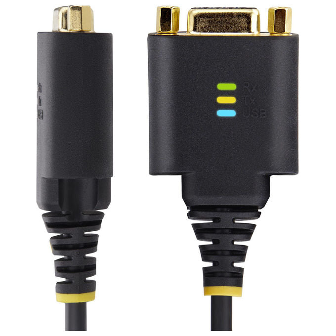 StarTech.com, Cavo Adattatore Usb Seriale Null Modem, 30cm, Usb-A a Db9 Rs232 Com