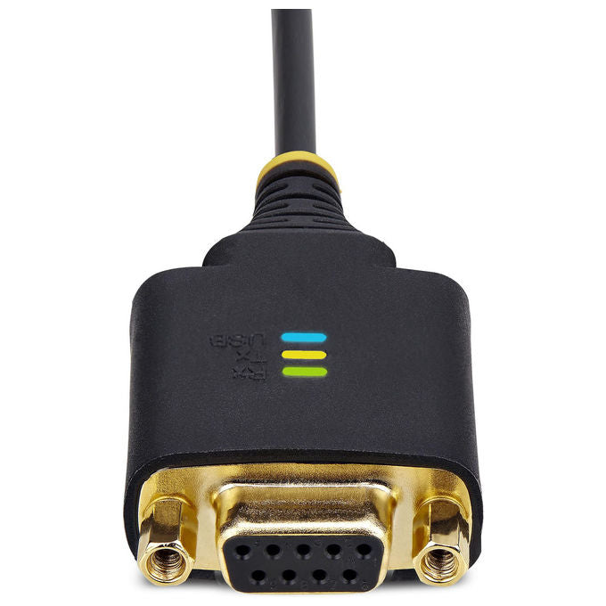 StarTech.com, Cavo Adattatore Usb Seriale Null Modem, 30cm, Usb-A a Db9 Rs232 Com