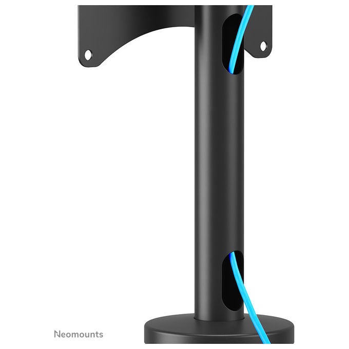 Neomounts, Supporto Tv da Tavolo, 23-43 Pollici, Girevole, Acciaio, Nero