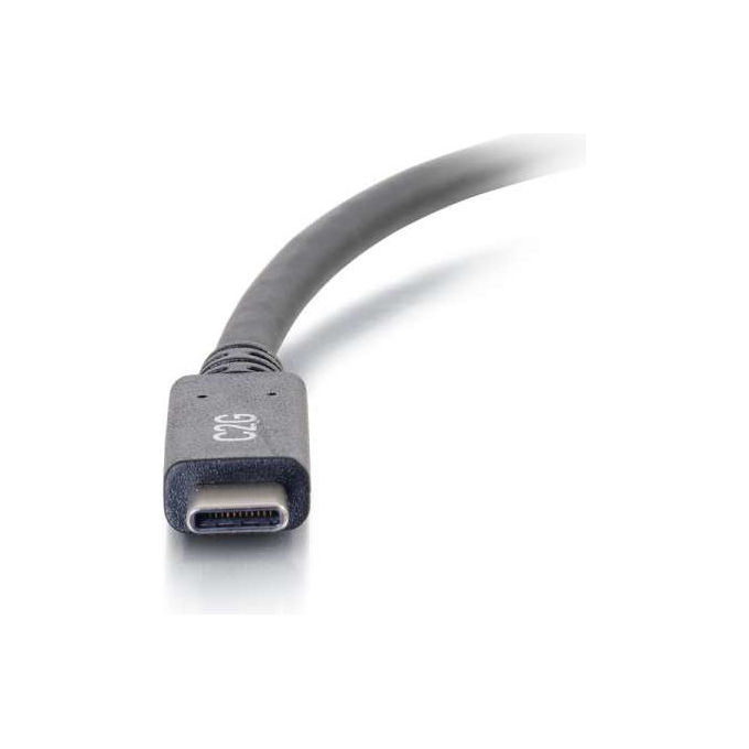 C2G, Cavo USB 3.0, USB-C a USB-A, 1.8 metri, Nero