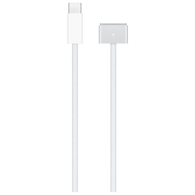 Apple MW613ZM-A Cavo da USB-C a MagSafe 3 2 m Ricarica Rapida Connettore Magnetico colore Argento