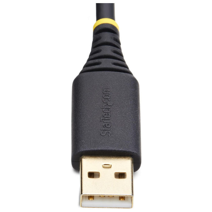 StarTech.com, Cavo Adattatore USB Seriale, 30 cm, USB-A a DB9 RS232, Nero